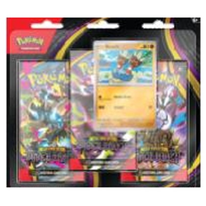 Pokémon ME05 Mega Evolution - Pitch Black 3-Pack Blister