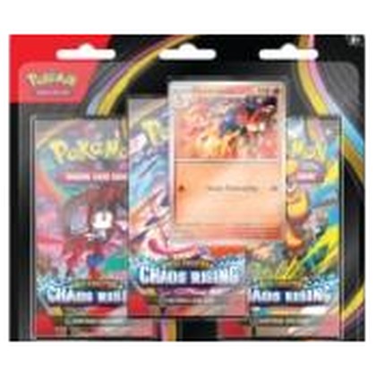 Pokémon ME04 Mega Evolution - Chaos Rising 3-Pack Blister